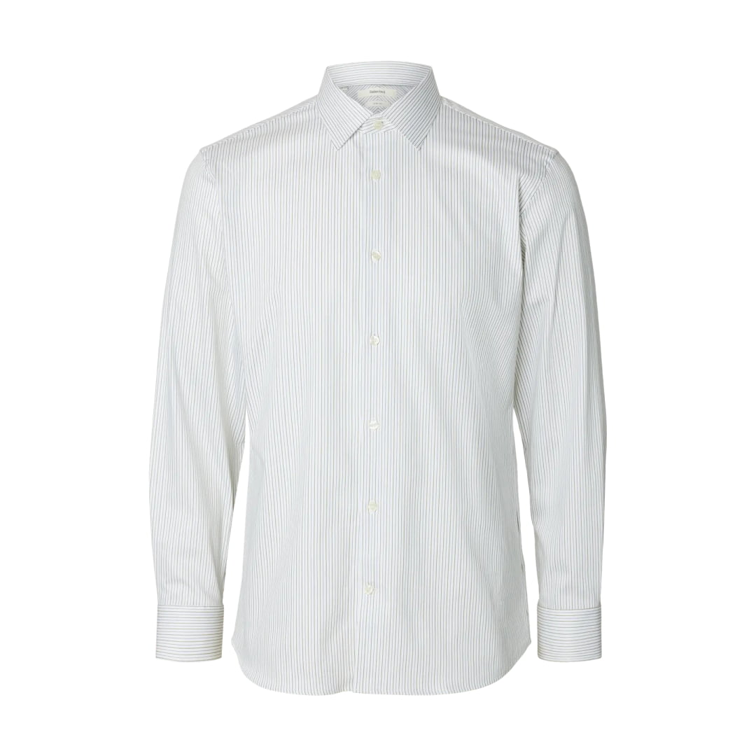 Chemise Selected SLMSLIMFILIP Performance LS Bright White