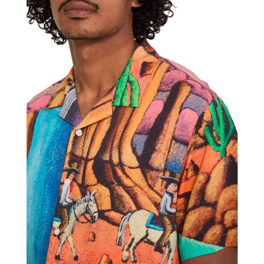 Chemise Volcom FA Mickey Mason SS Multi - Fa Ss