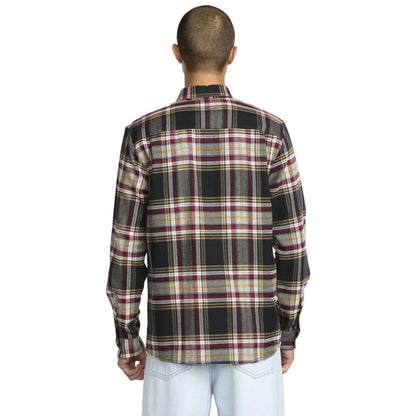 Chemise Volcom Netastone Flannel Antique Black Insidshop.com