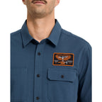 Chemise Volcom Slab City SS Midnight Blue - Ss