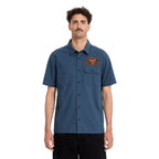 Chemise Volcom Slab City SS Midnight Blue - Ss