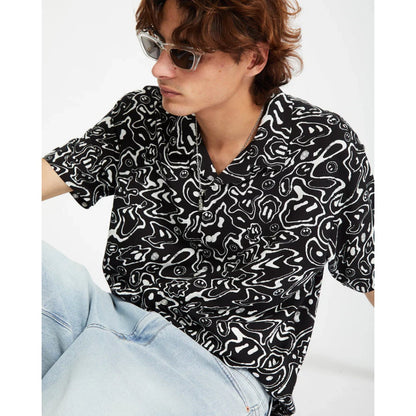 Chemise Volcom SS Filip Rygalski Black - Ss - Insidshop.com