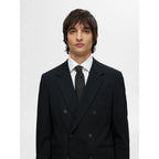 Cravatte Selected SLMPETER Structure Black - Unique