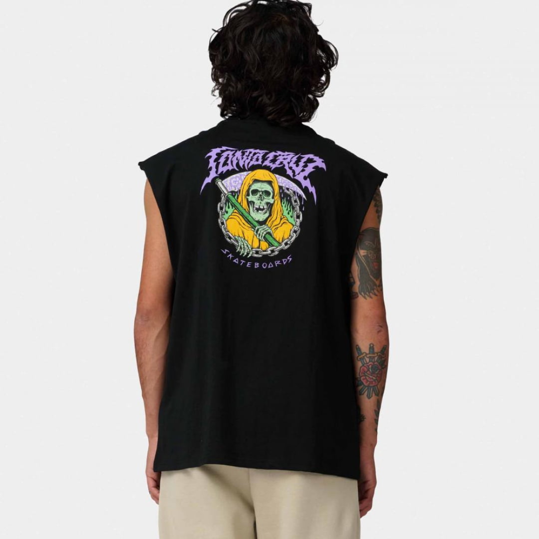 Débardeur Santa Cruz Out Of Time Black - Insidshop.com