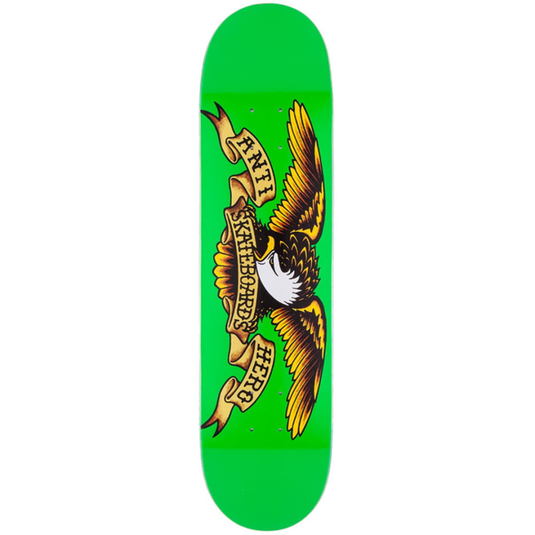 Deck AntiHero Classic Eagle 7.81’’x31.75’’ Green - Antihero