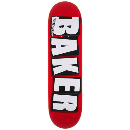 Deck Baker Brand Logo White 8.6’’x32.25’’ - Chocolate Og