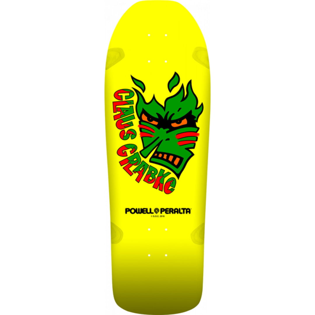 Deck de Skate Powell Peralta Reissue Claus Brabke Yellow