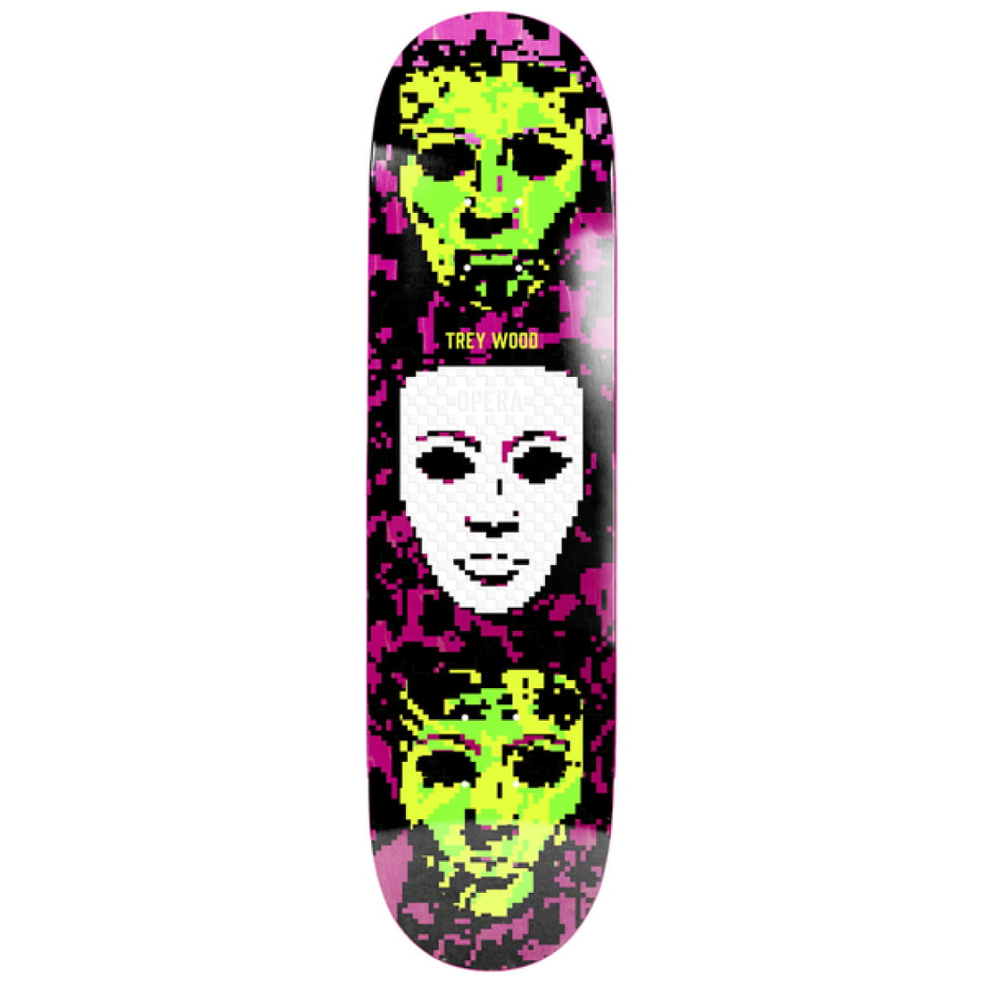 Deck Opera Trey Wood Digital EX7 9’’x32.1’’ - Chocolate Og