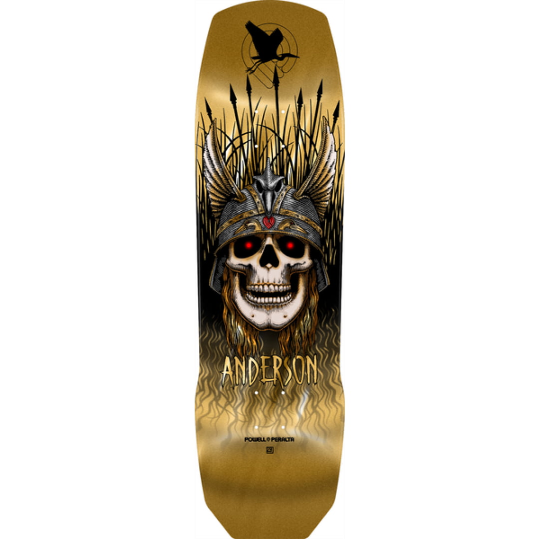 Deck Powell Peralta Andy Anderson Heron Gold 9.13’’x32.8’’