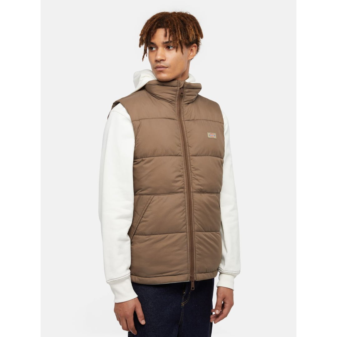 Doudoune Sans Manches Dickies Waldenburg Mushroom