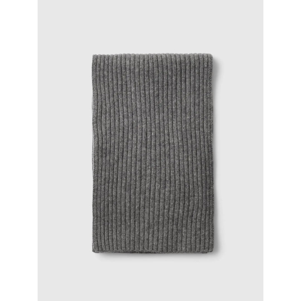 Echarpe Selected SLMCALLE Cashmere Blend Scarf Medium Grey