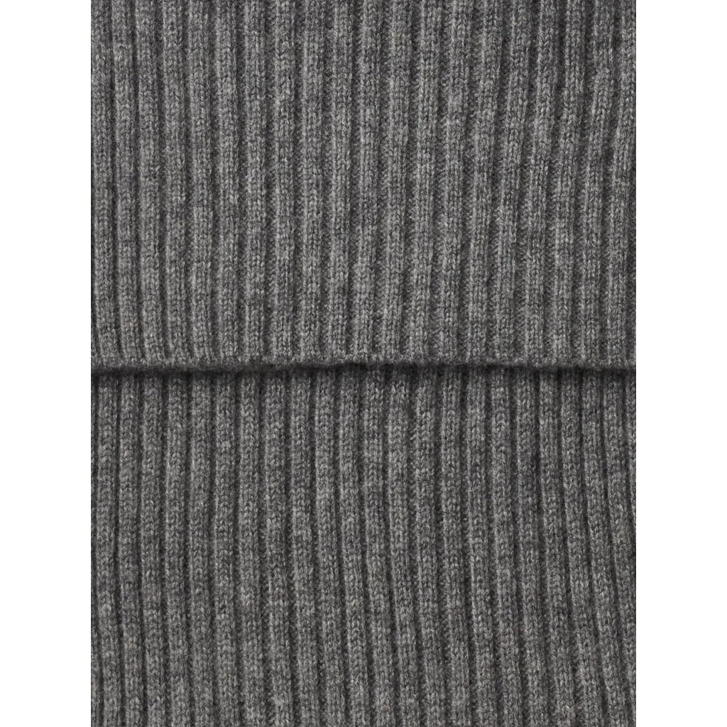 Echarpe Selected SLMCALLE Cashmere Blend Scarf Medium Grey