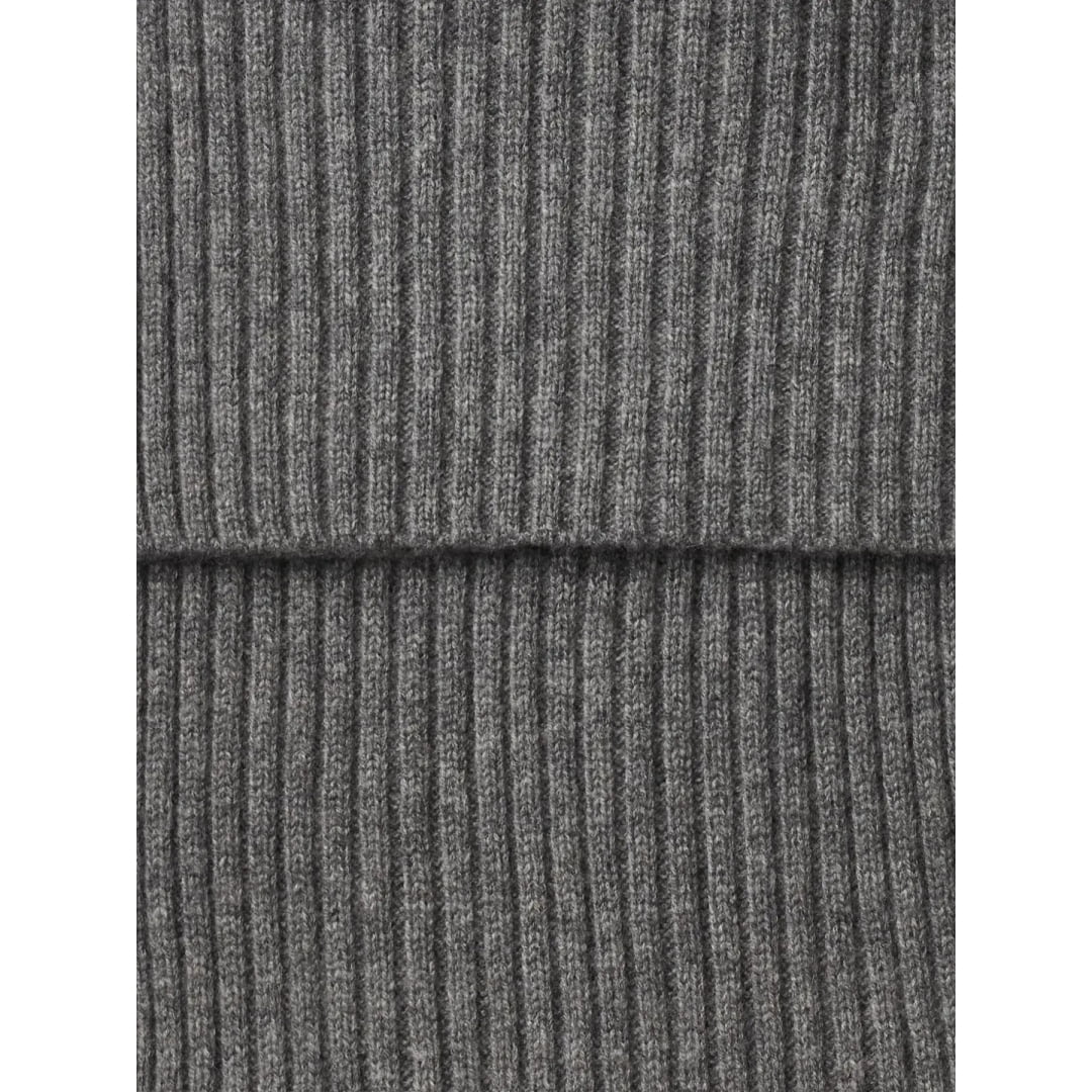 Echarpe Selected SLMCALLE Cashmere Blend Scarf Medium Grey