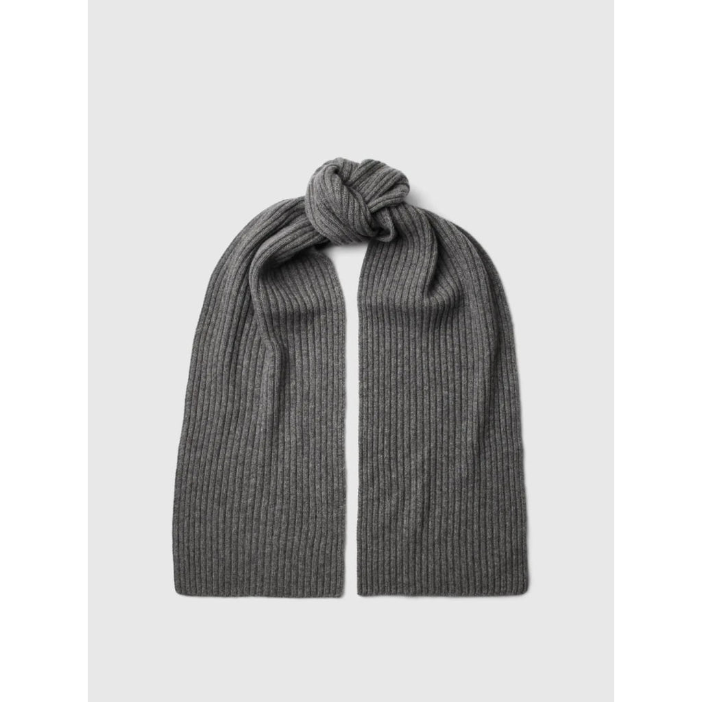 Echarpe Selected SLMCALLE Cashmere Blend Scarf Medium Grey