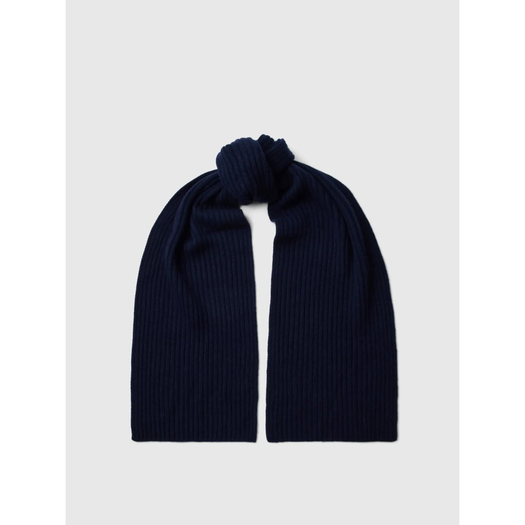 Echarpe Selected SLMCALLE Cashmere Blend Scarf Navy Blazer