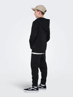 Sweat à Capuche Only & Sons OSJCERES ZIP THR Black
