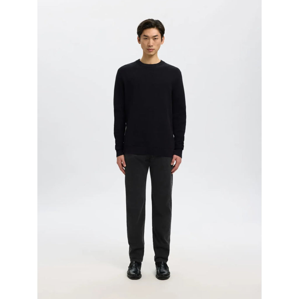 Jean Selected SLM175 Slim Ben Kori Black Denim 201 - Slm175