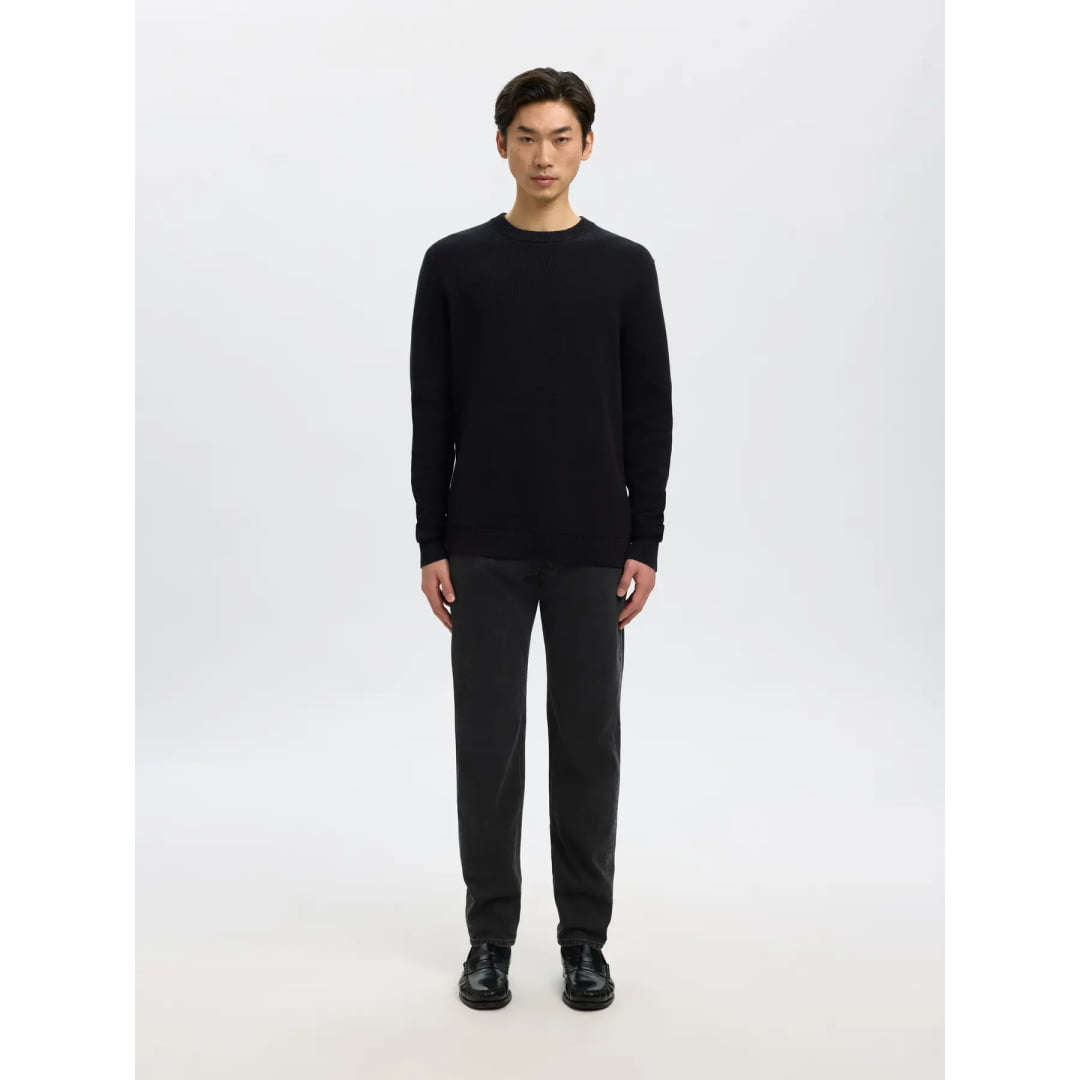 Jean Selected SLM175 Slim Ben Kori Black Denim 201 - Slm175