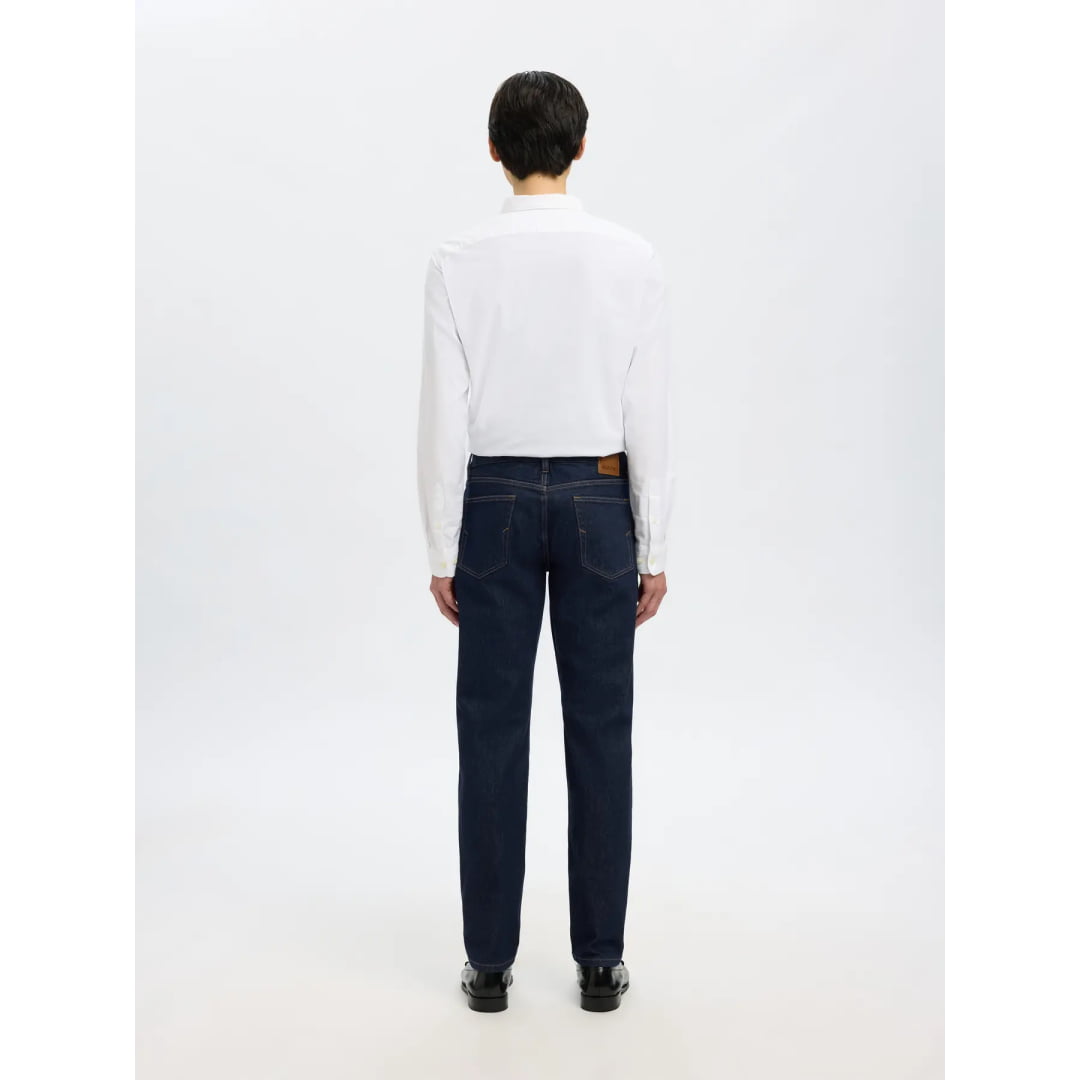 Jean Selected SLM175 Slim Ben Kori Dark Blue Denim 202