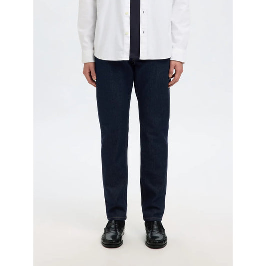 Jean Selected SLM175 Slim Ben Kori Dark Blue Denim 202