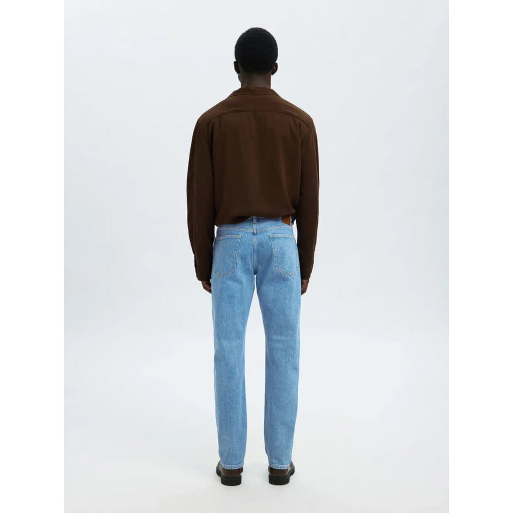 Jean Selected SLM175 Slim Ben Kori Light Blue Denim 204
