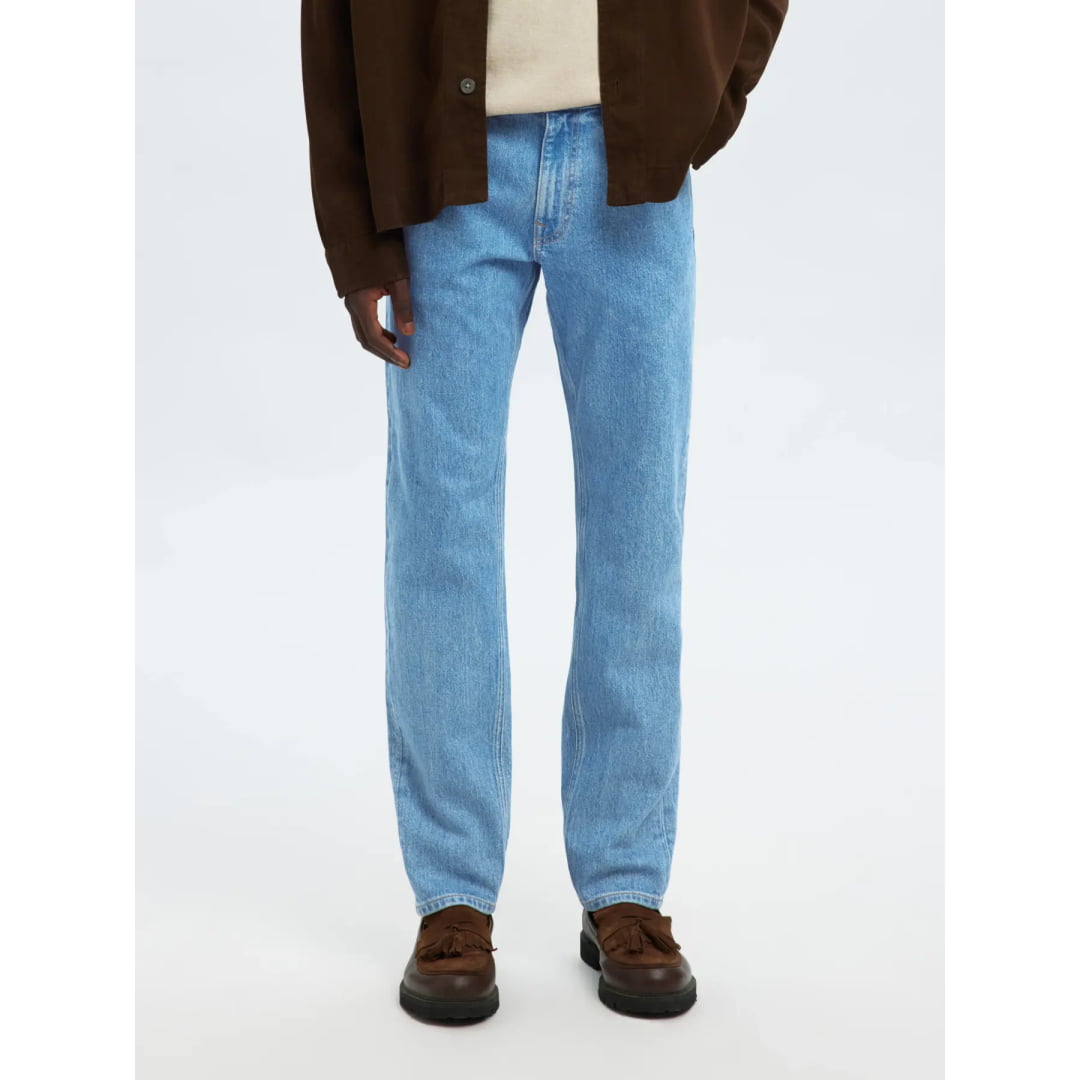 Jean Selected SLM175 Slim Ben Kori Light Blue Denim 204