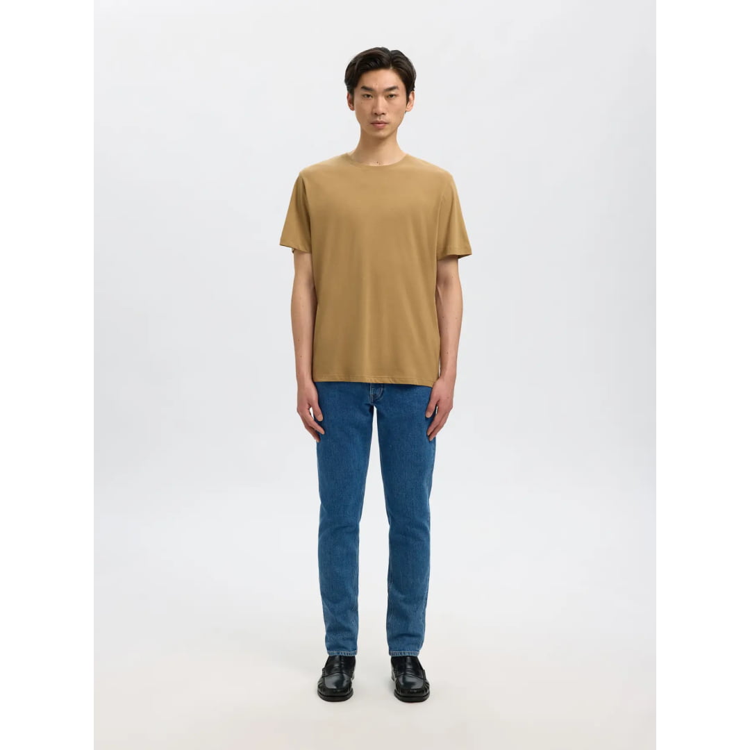 Jean Selected SLM175 Slim Ben Kori Medium Blue Denim 203