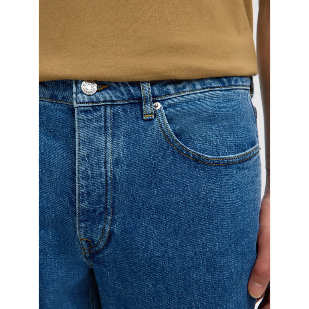 Jean Selected SLM175 Slim Ben Kori Medium Blue Denim 203