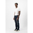 Jean Teddy Smith Reg Worn Dark Blue - Insidshop.com