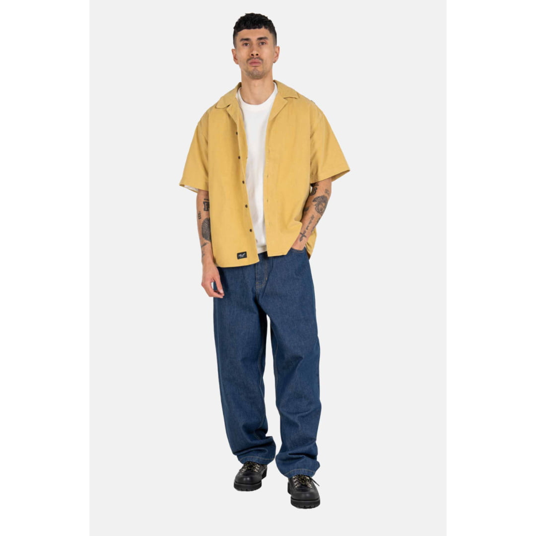 Jeans Baggy Reell 1108 Steel Blue - Black Wash