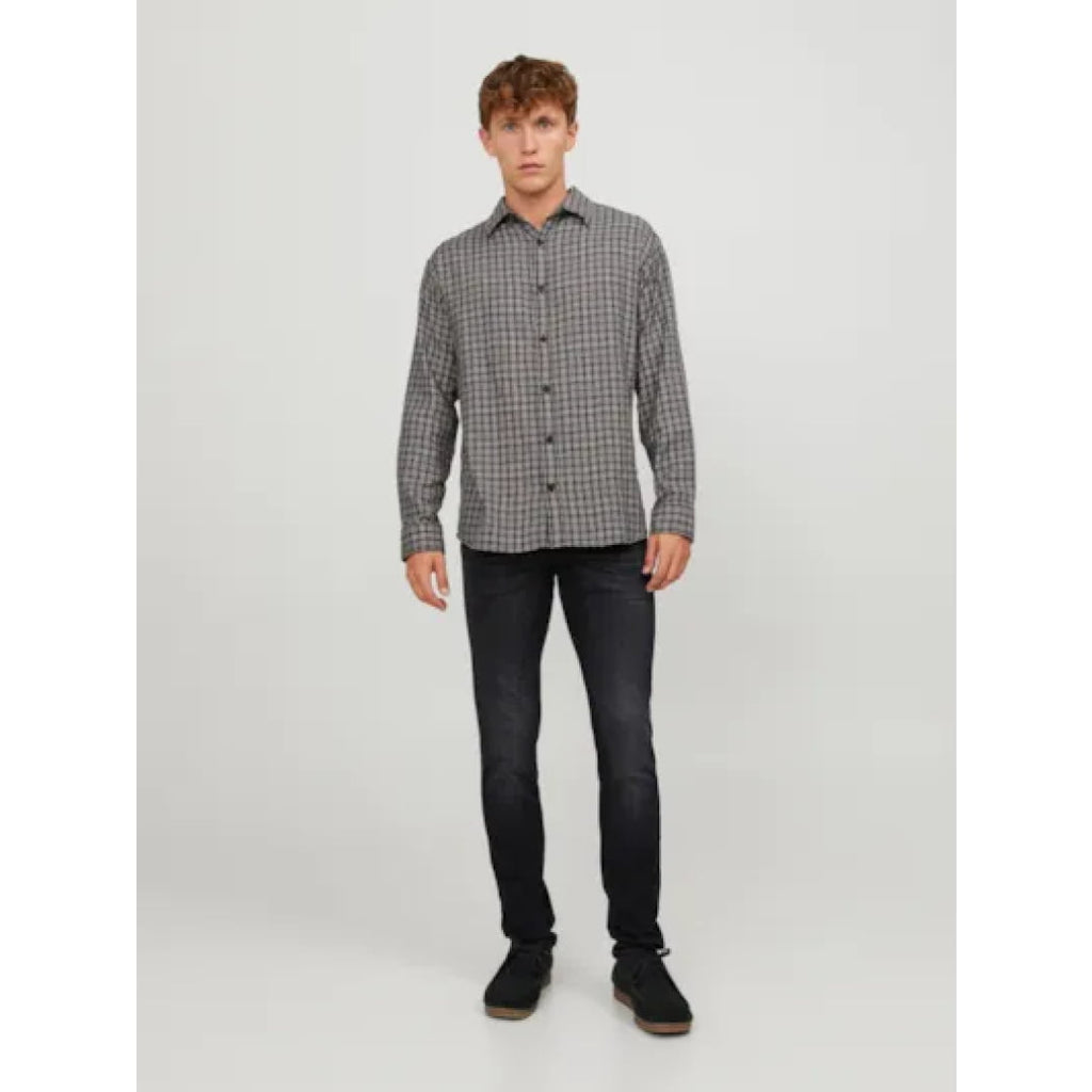 Jeans Jack & Jones JJIGLENN JJICON JJ 557 50SPS Black Denim