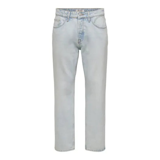 Jeans Only & Sons Onsedge Straight 9393 DOT Light Blue