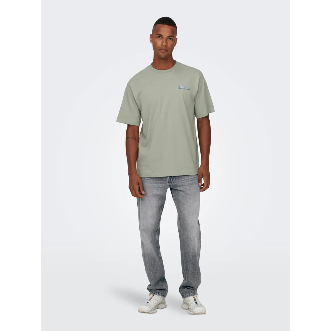 Jeans Only & Sons Onsedge Straight MG 8202 TAI Medium Grey