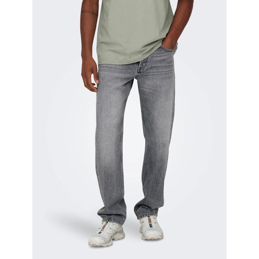Jeans Only & Sons Onsedge Straight MG 8202 TAI Medium Grey