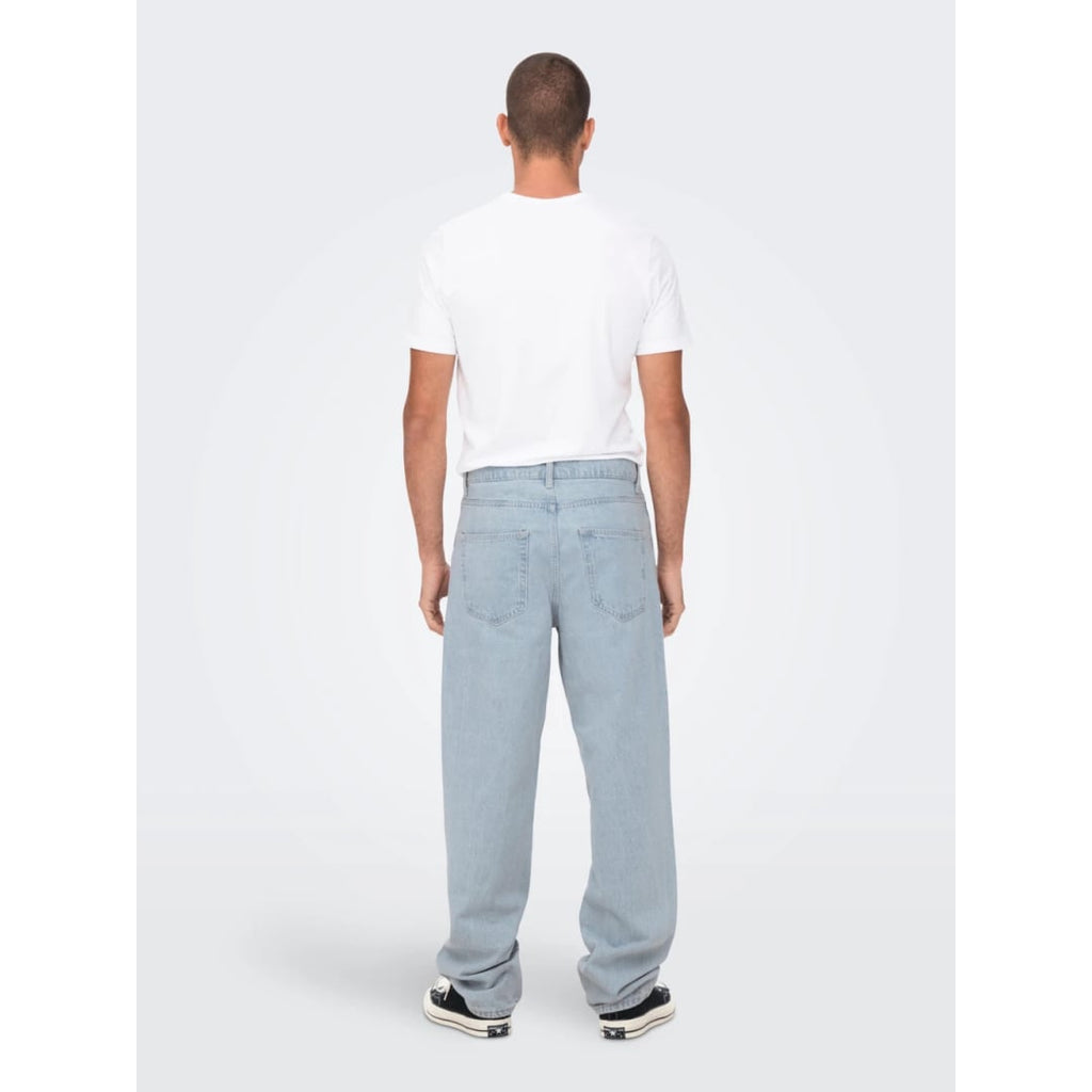 Jeans Only & Sons Onsfive Relax Blue Denim - Insidshop.com