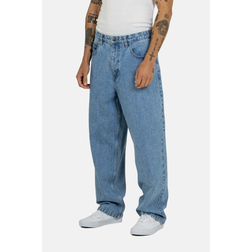 Jeans Reell Organic Baggy Vintage Light Blue - Insidshop.com