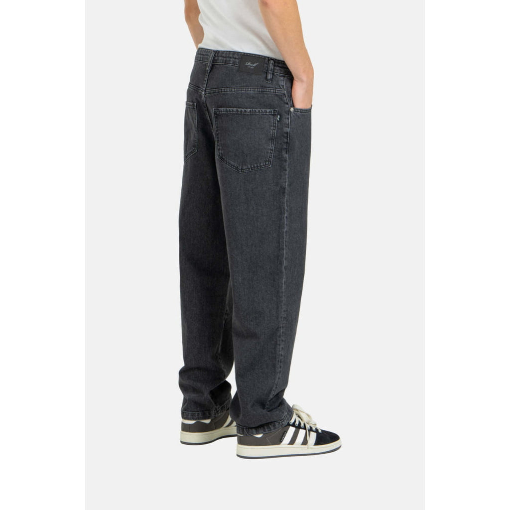 Jeans Reell Zero’s Stone Black Solid - Retro Light Blue