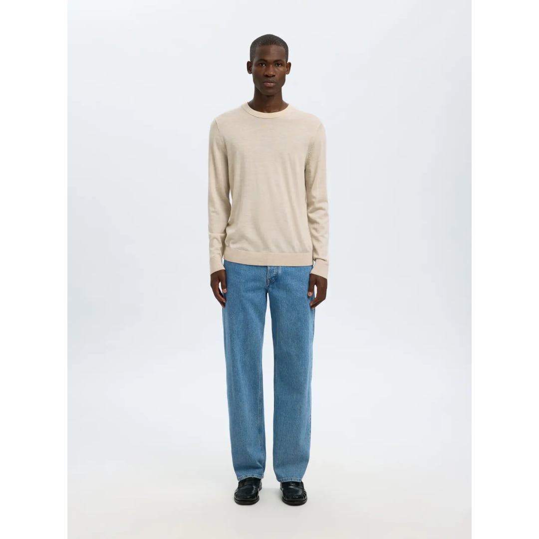 Jeans Selected SLM220-LOOSE Ben Kori Light Blue Denim 204