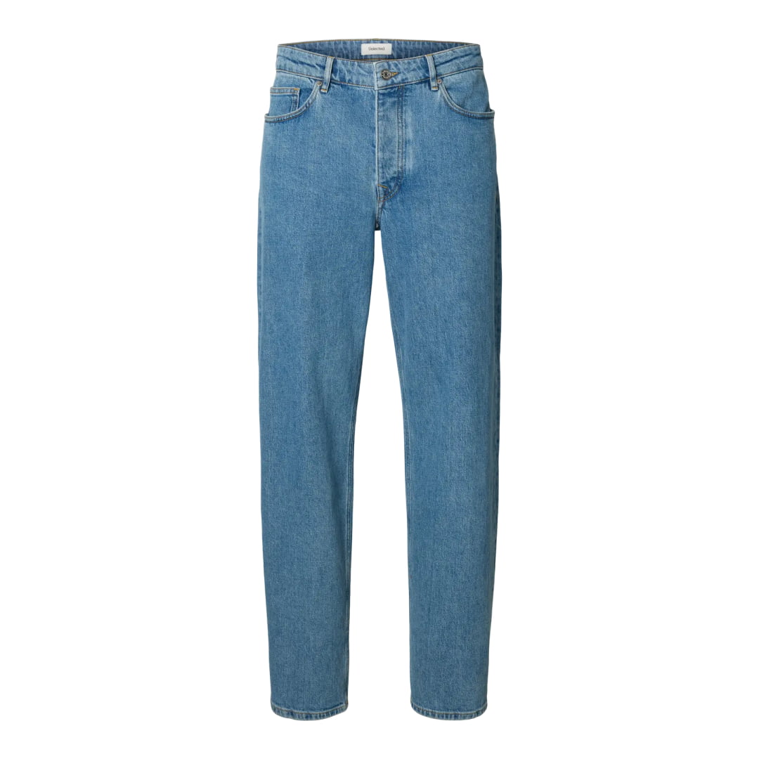 Jeans Selected SLM220-LOOSE Ben Kori Light Blue Denim 204