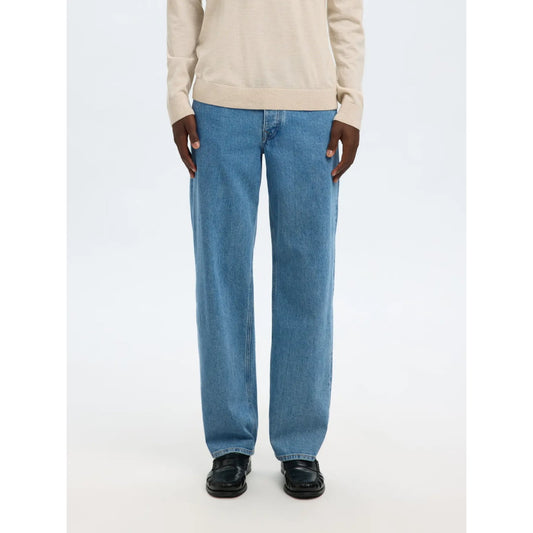 Jeans Selected SLM220-LOOSE Ben Kori Light Blue Denim 204