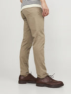 Pantalon Chino Jack & Jones JPSTMARCO BOWIE SA Beige