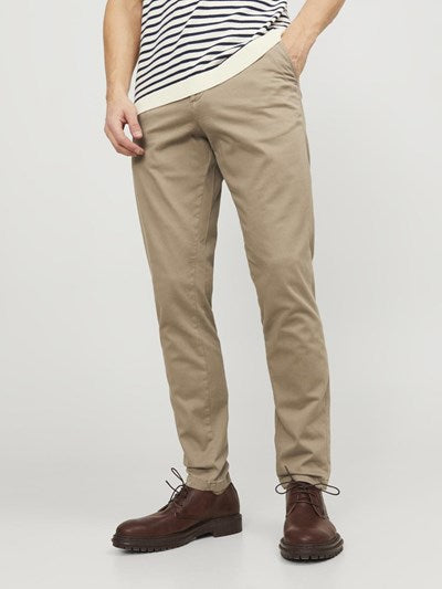 Pantalon Chino Jack & Jones JPSTMARCO BOWIE SA Beige