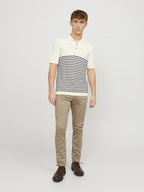 Pantalon Chino Jack & Jones JPSTMARCO BOWIE SA Beige