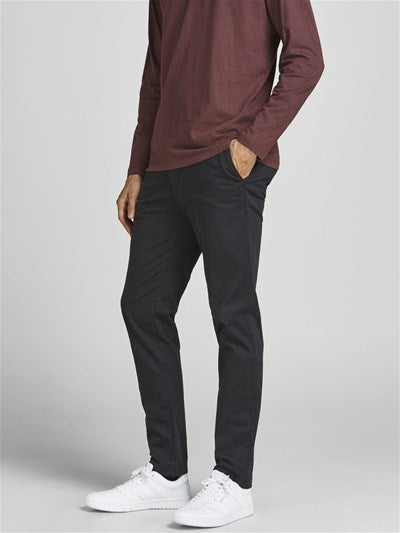 Pantalon Chino Jack & Jones JPSTMARCO BOWIE SA Black