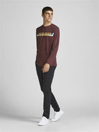 Pantalon Chino Jack & Jones JPSTMARCO BOWIE SA Black