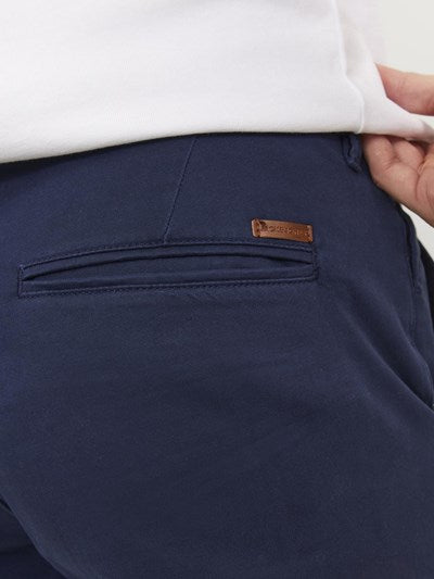 Pantalon Chino Jack & Jones JPSTMARCO BOWIE Bleu Marine