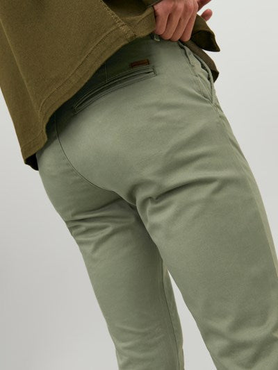 Pantalon Chino Jack & Jones JPSTMARCO BOWIE Vert Olive