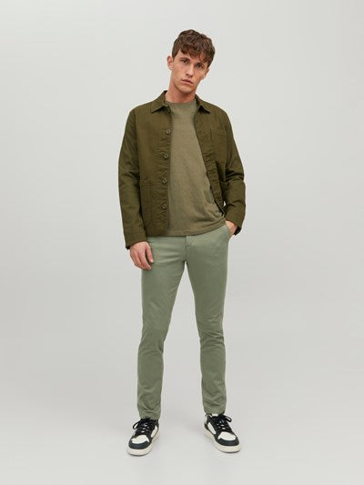 Pantalon Chino Jack & Jones JPSTMARCO BOWIE Vert Olive