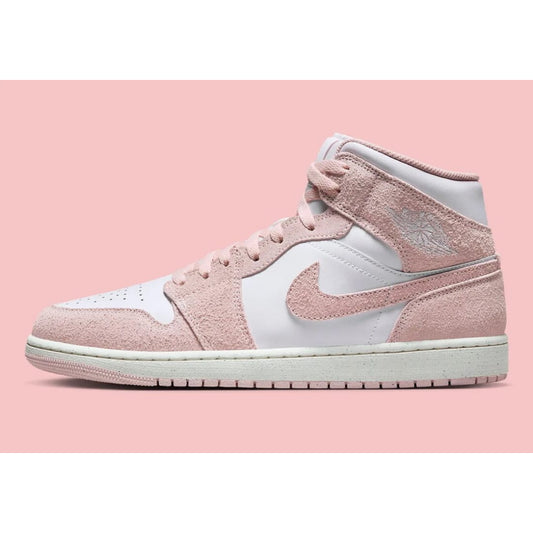 Jordan 1 Mid Pink Suede - Insidshop.com