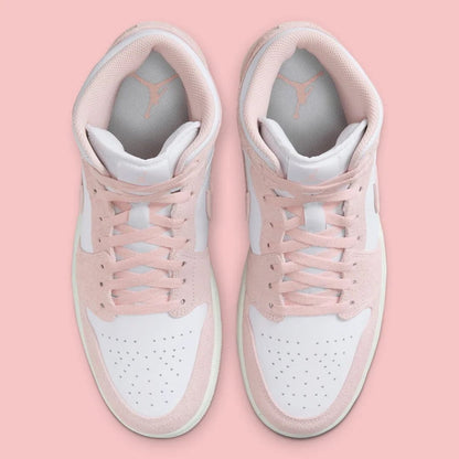 Jordan 1 Mid Pink Suede - Insidshop.com